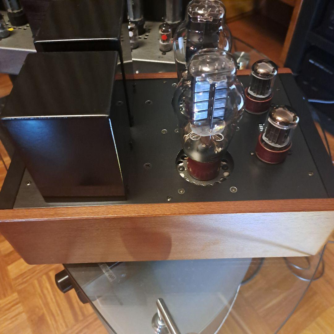 Tri300Bシングルアンプ 予備真空管PSVANE300B付き!