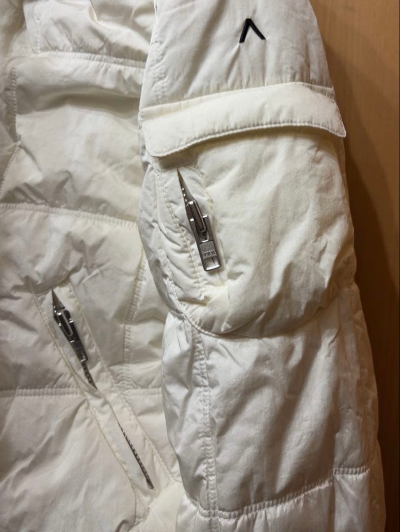 【美品】ANDMARY Mary quilting jacket wh×bg