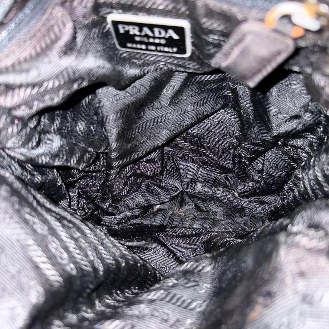 聖*様 PRADA プラダ リュック バックパック ナイロン ブラック