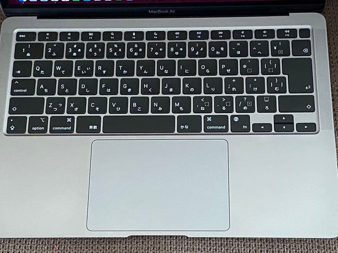 Apple MacBook Air(M1、2020)付属品有り