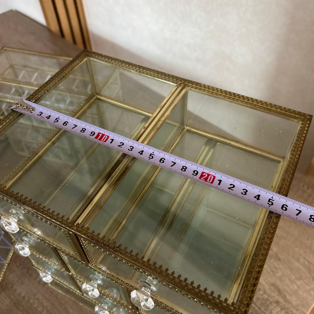 ガラス製コレクションボックスセット