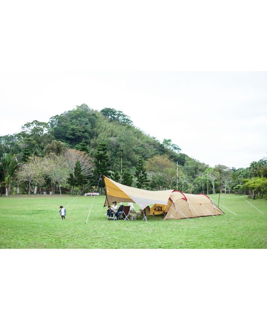 スノーピーク エントリーパックTT 専用マットシート付 ＋ペグ10本＆ハンマー付