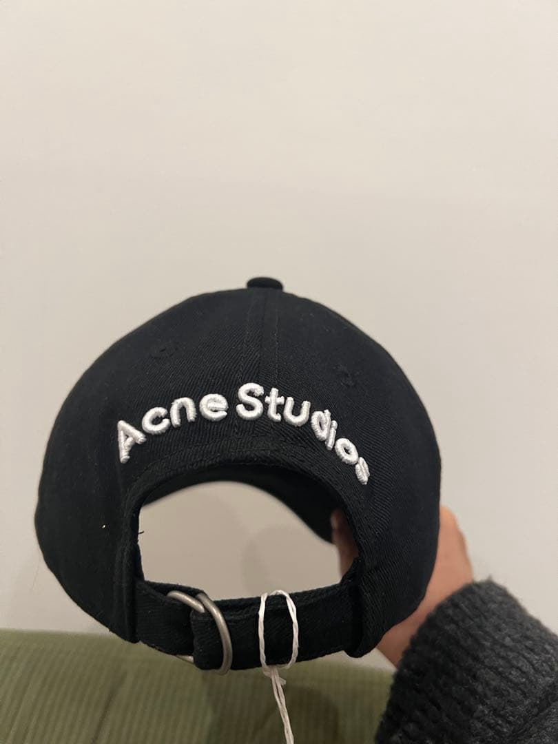 Acne Studios ブラック ベースボールキャップ