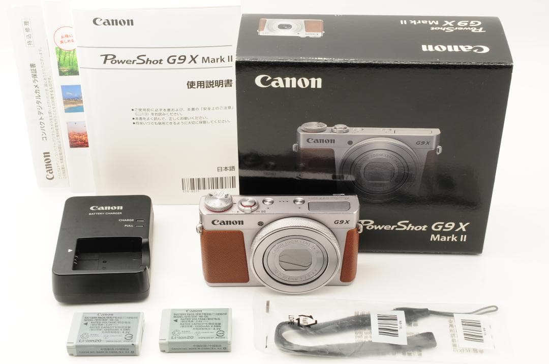 【元箱付き】 キャノン Canon PowerShot G9X Mark II