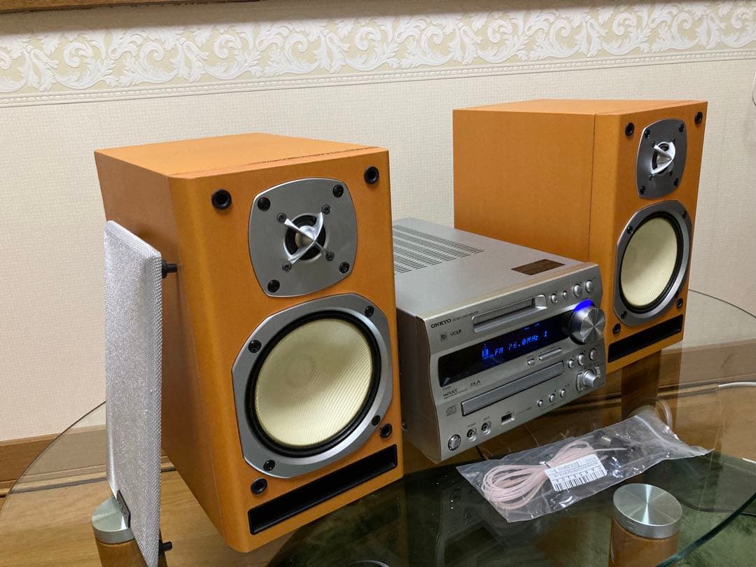 ONKYO FR-N7NX CD/MDコンポ・N7TXスピーカー
