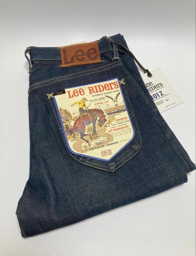 Lee アメリカンライダース 101Z レギュラーストレートデニム