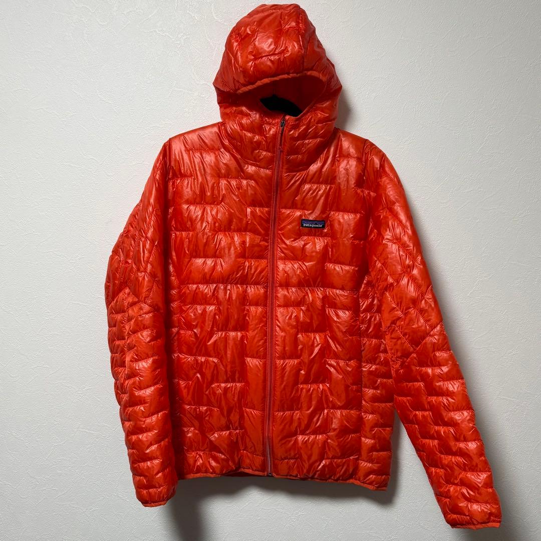 patagonia パタゴニア マイクロパフフーディ 84030 オレンジ
