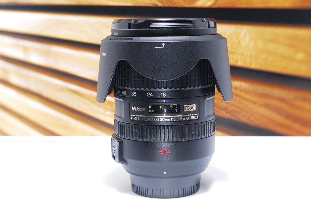 困ったらこれ一本 Nikon AF-S 18-200mm VR★ 付属備品多数