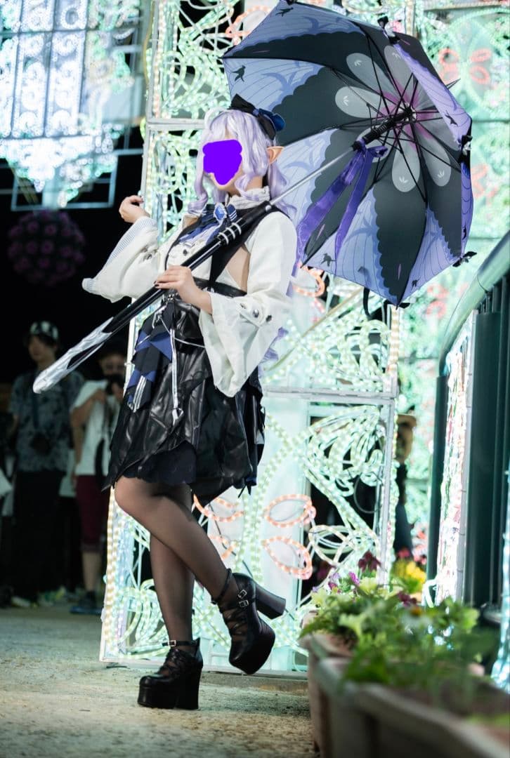 あるみにうむ様お取置:フルセット＋ウィッグ＋傘 ゼンゼロ ビビアン コスプレ