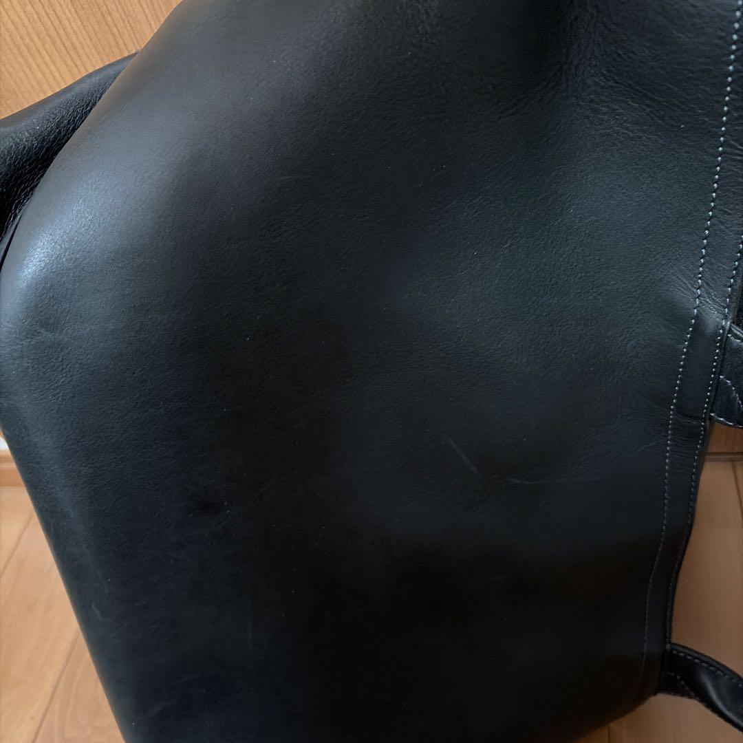 FIVE WOODS ダークネイビーレザー トートバッグ