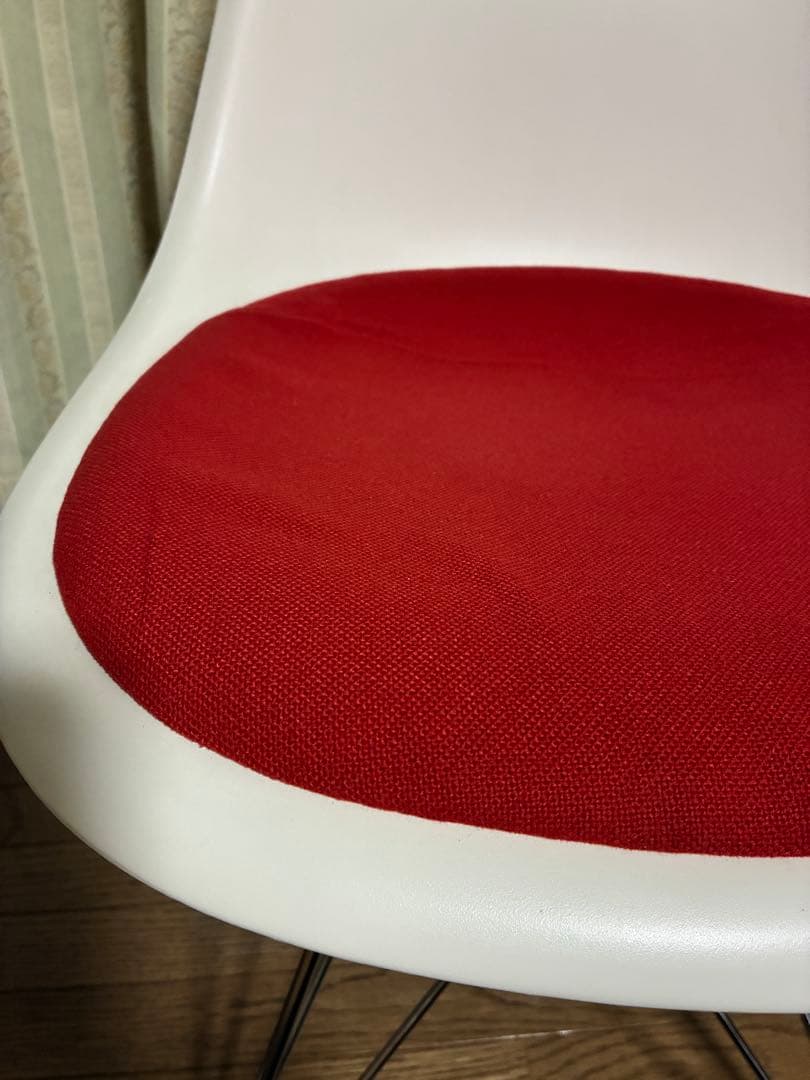 イームズ/Eamesシェルチェア ホワイト×オレンジ