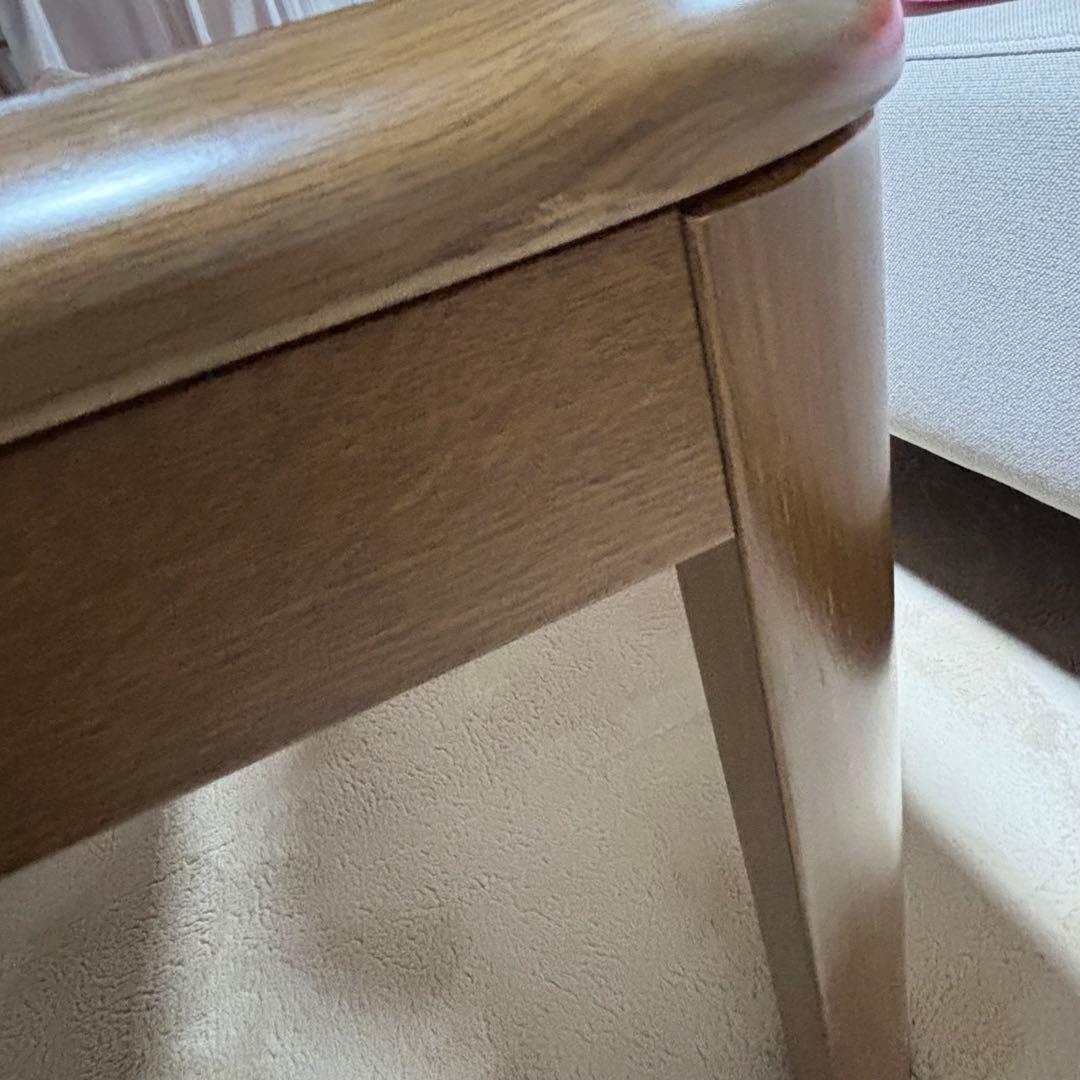 山善（YAMAZEN）2019年製 家具調こたつ　90正方形