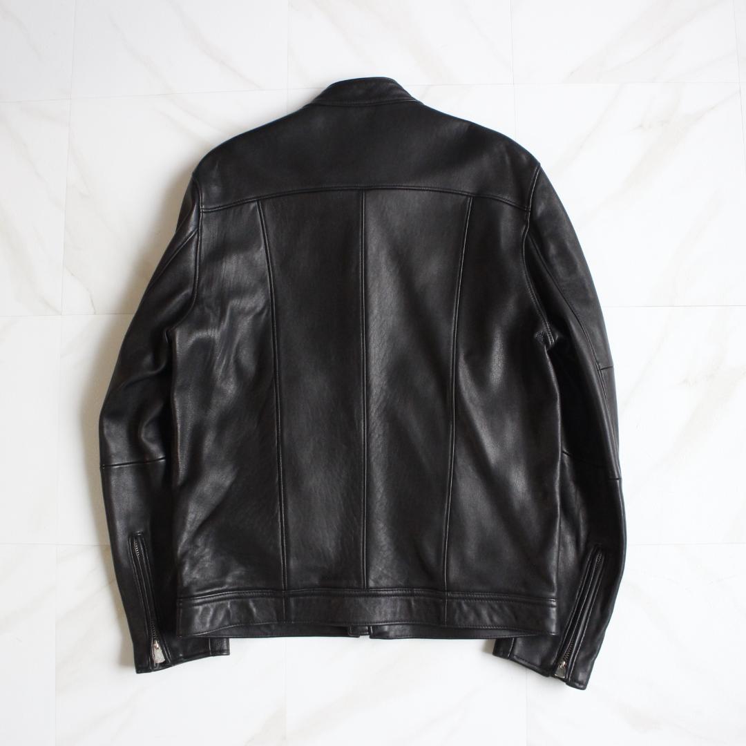 【極美品】ガルニ レザージャケット ブラック L ラムレザー