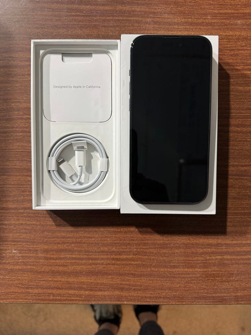 iPhone14pro 128GB ディープパープル simフリー