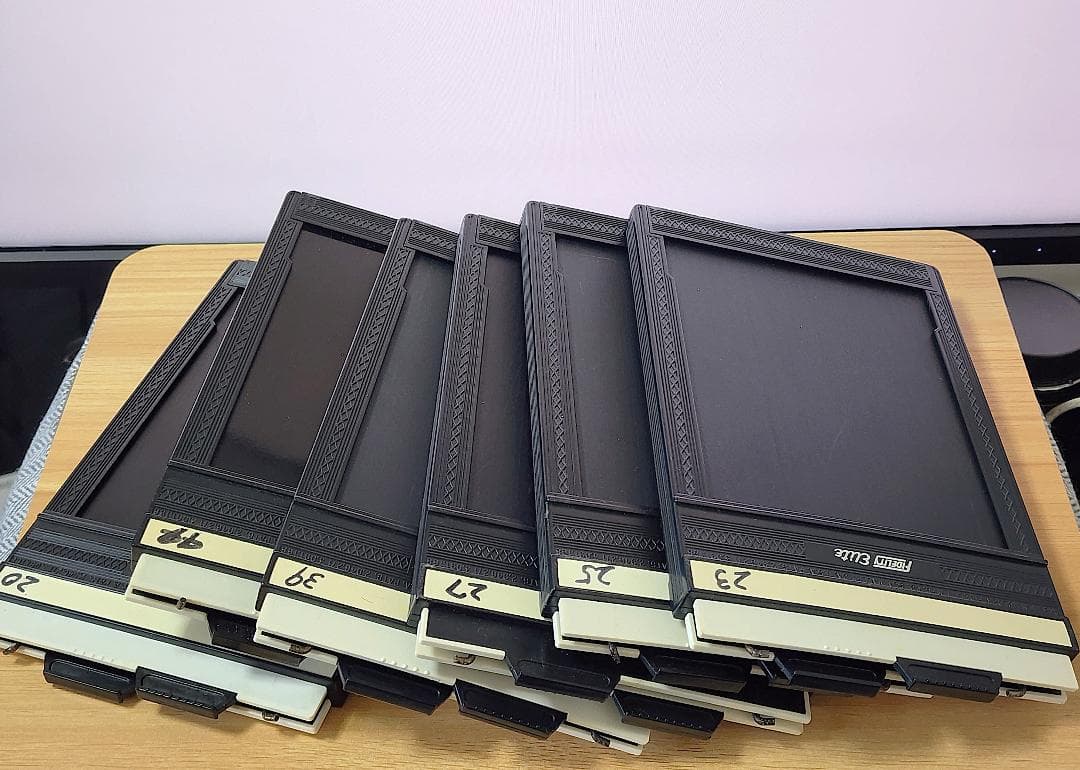 長岡4x5木製カメラ＋Nikkor-W 135mm F5.6＋フィルムホルダー