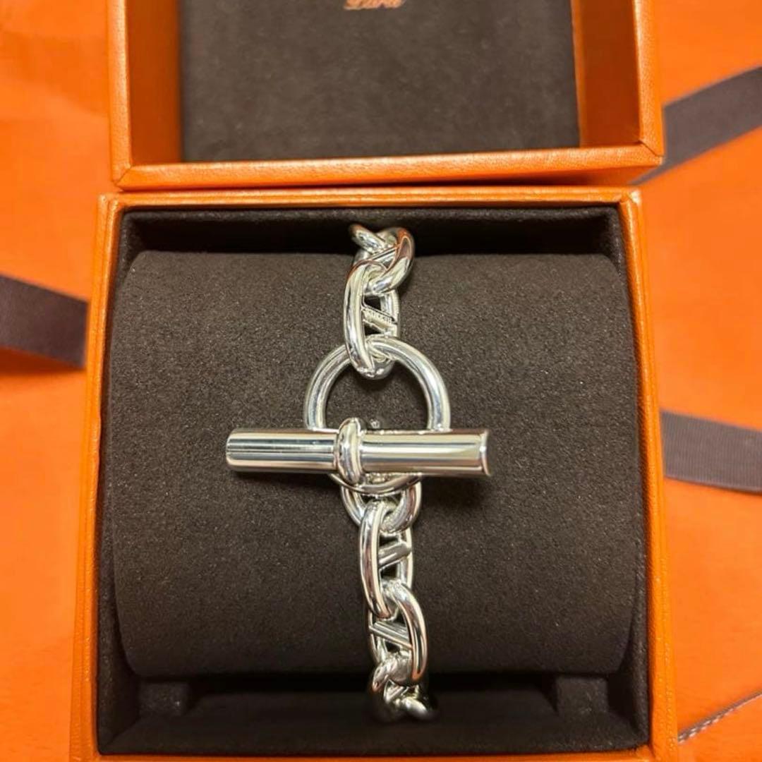 HERMES エルメス シェーヌダンクル MM17コマ 新品未使用 付属品完備