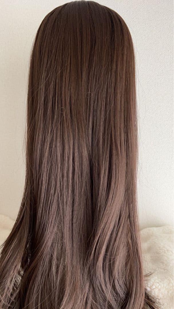 AQUADOLL ウィッグ ロング/フロント手植え オンリーワンカールロング