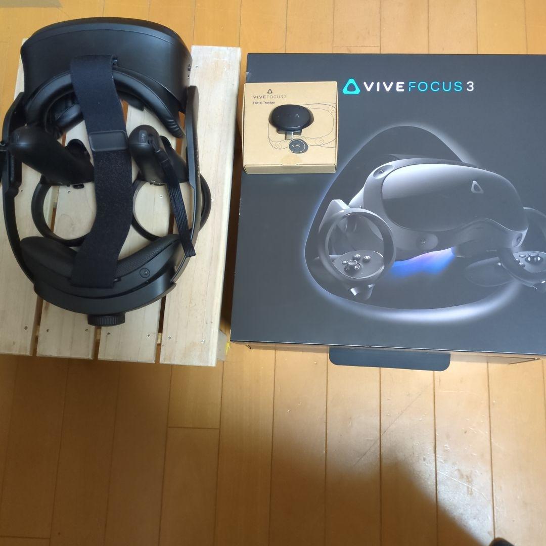 vive focus 3＋フェイストラッカー