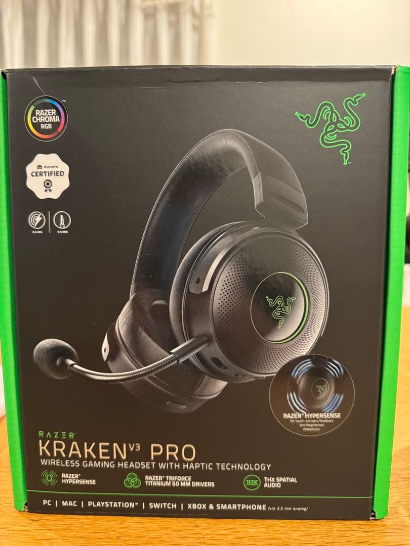 Razer KRAKEN V3 PRO ワイヤレスヘッドセット