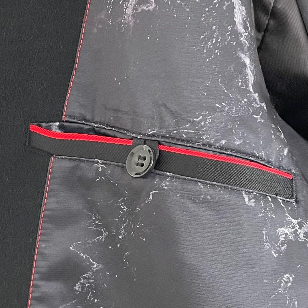 美品 ROBERT CAVANI カシミヤチェスターコート ブラック サイズ50