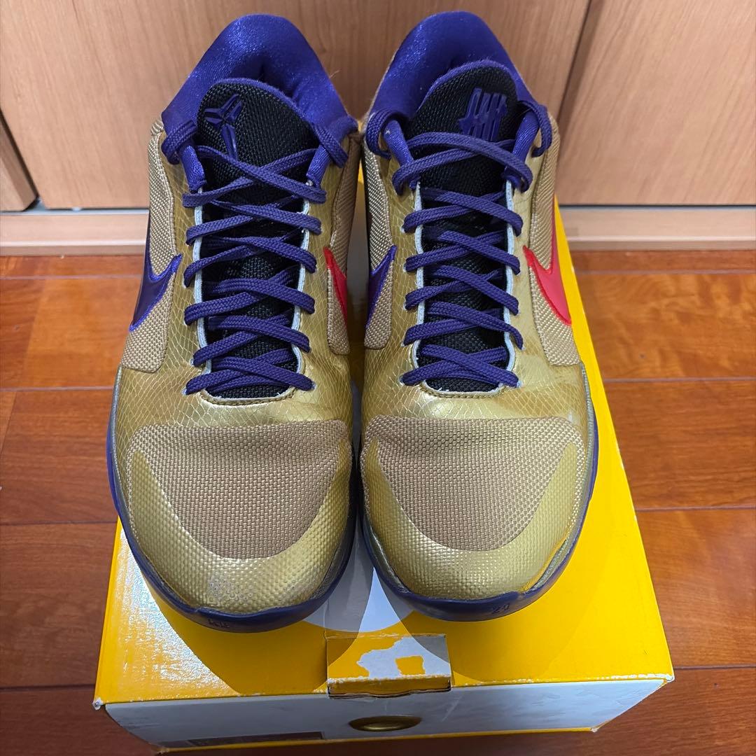 シューズ(男性用) Nike Kobe 5 protro UNDEFEATED 29cm