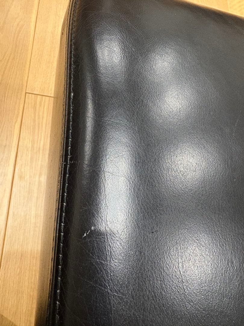 CONDE HOUSE カンディハウス エクリプス オットマン　ブラック　黒