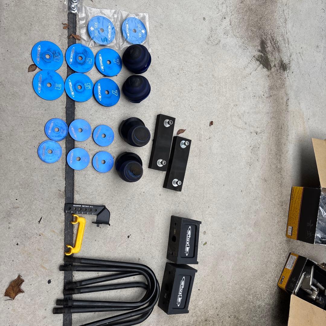 ハイエース　2.5インチ　ローダウンセット　玄武　ショートスタビリンク付き