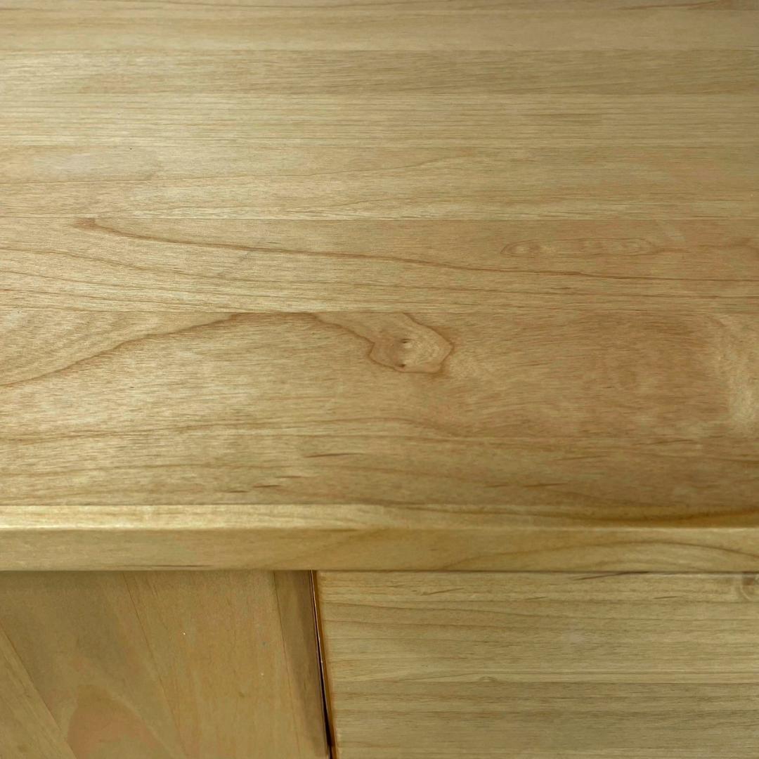 高野木工 レッチェ マガジンラック ホワイトオーク キャビネット ナチュラル