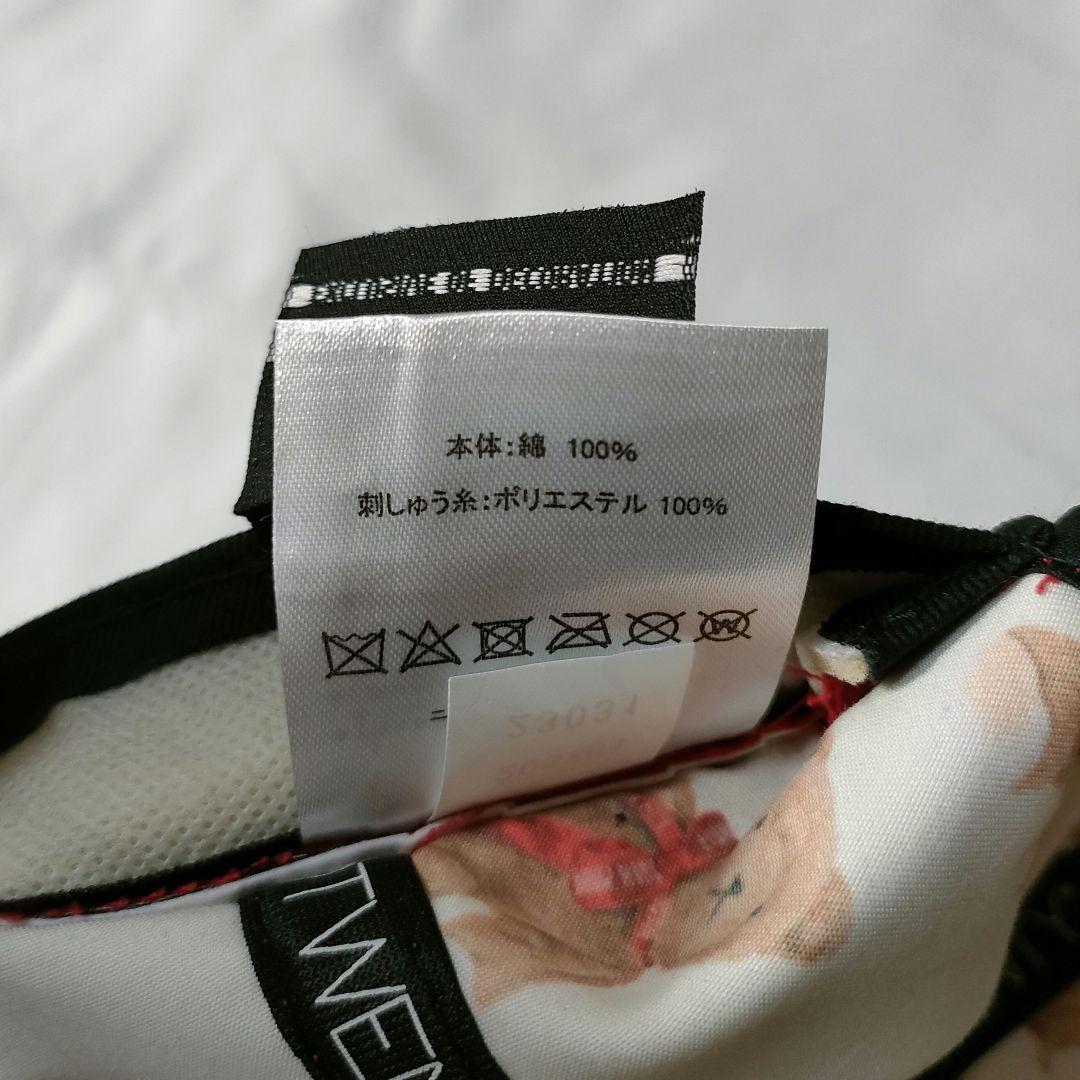 希少 ピンクハウス×ニューエラ 920 テディベア 刺繍 パッチ 赤