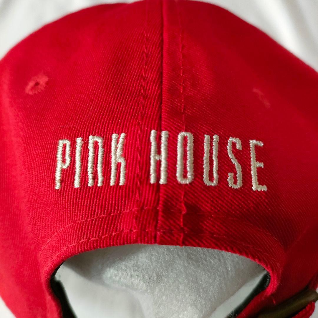 希少 ピンクハウス×ニューエラ 920 テディベア 刺繍 パッチ 赤
