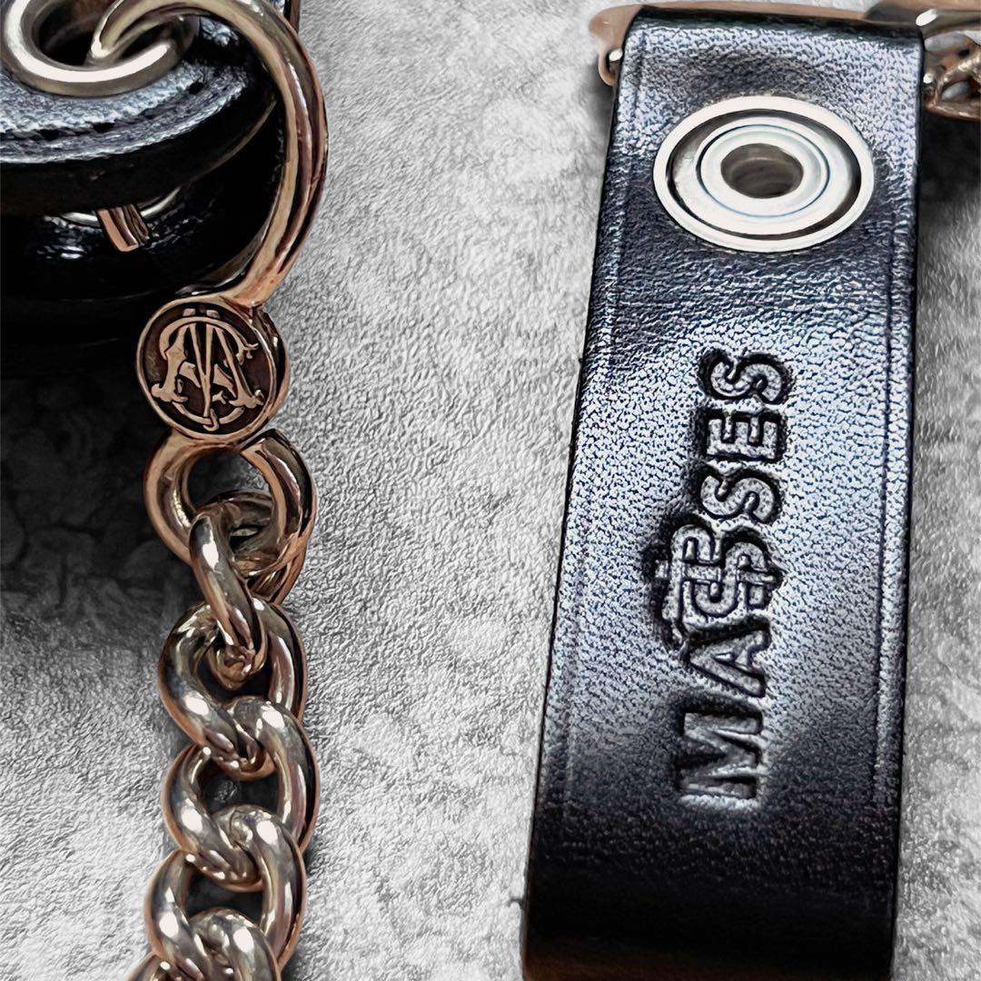 マシス MASSES　トラッカーロングウォレット&ウォレットチェーン