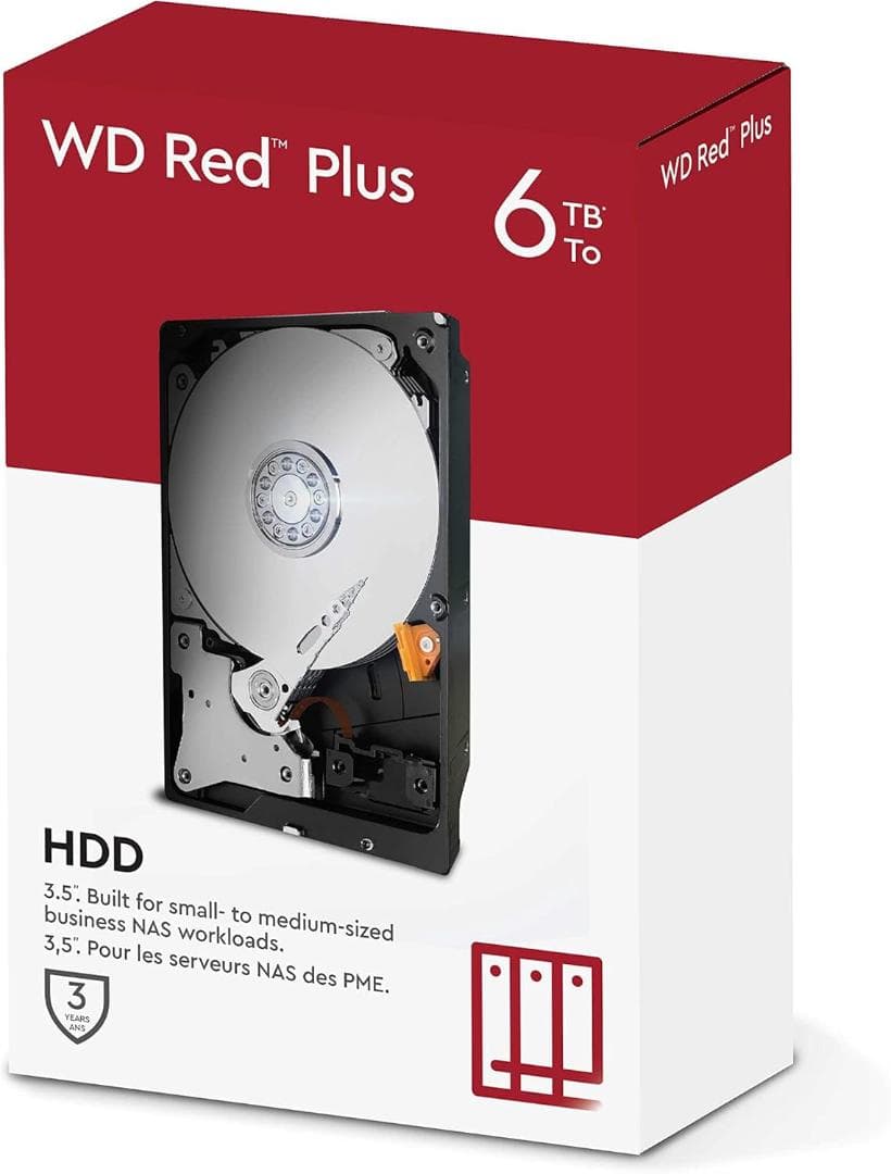 Western Digital WD60EFPX 6TB 内蔵HDD