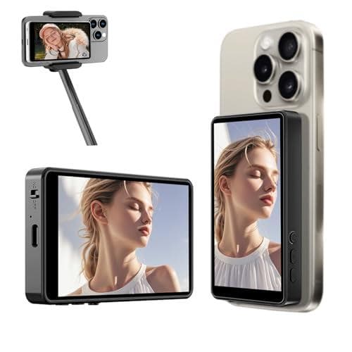 Selorr 自撮り モニター 4インチ超薄型Vlogモニター 4K/60FPm