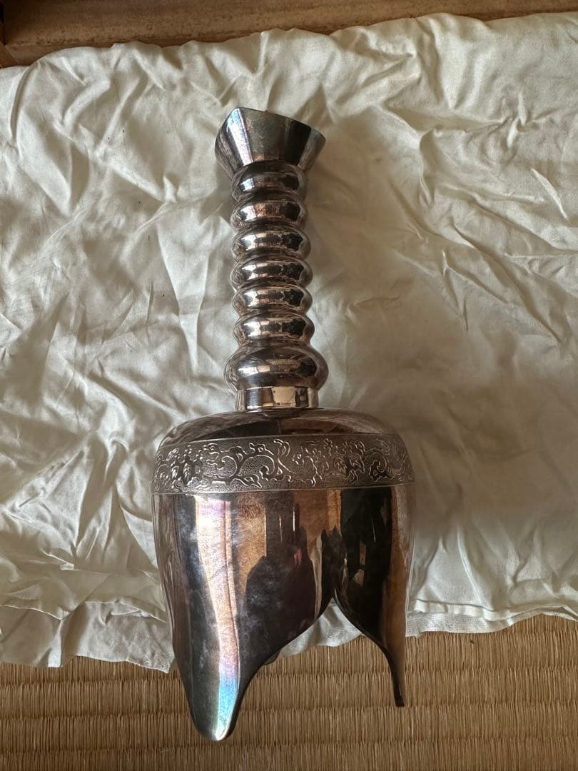 一鶴斎 造 純銀