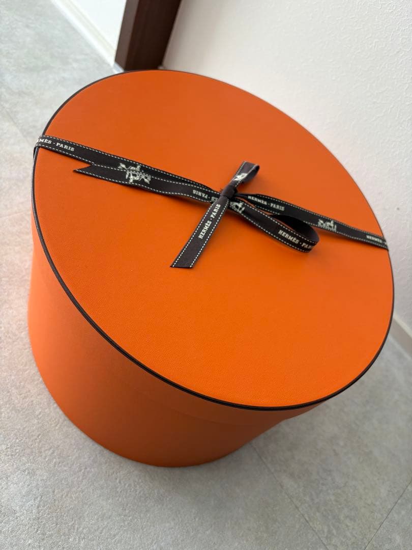 エルメス キャップ 帽子 セレナ ブラウン ゴールド ウール 58 レディース