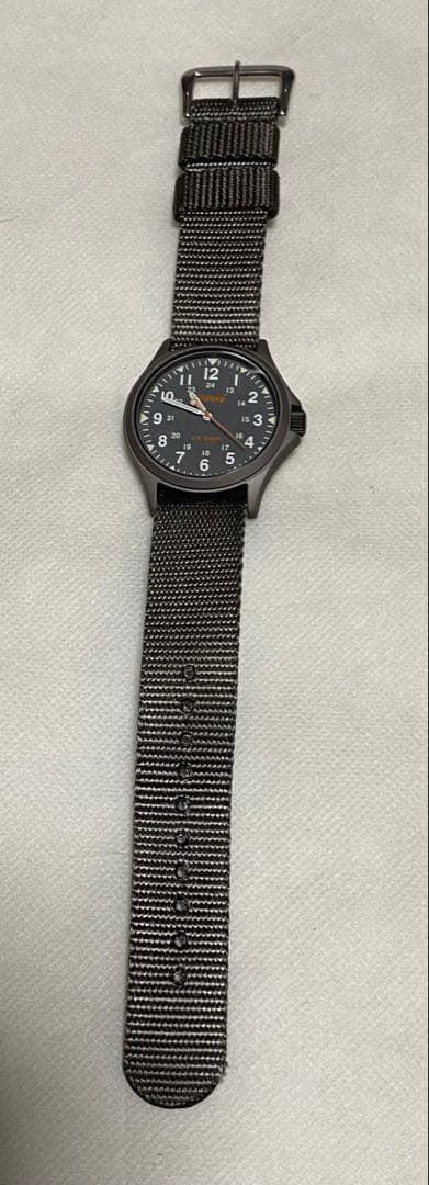 old Stussy HACK WATCHグレー ステューシー　腕時計ミリタリー