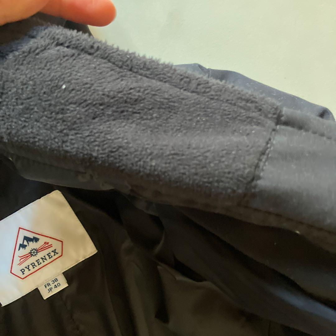 PYRENEXピレネックス グルノーブル MLサイズ　黒　ミドル丈ダウン
