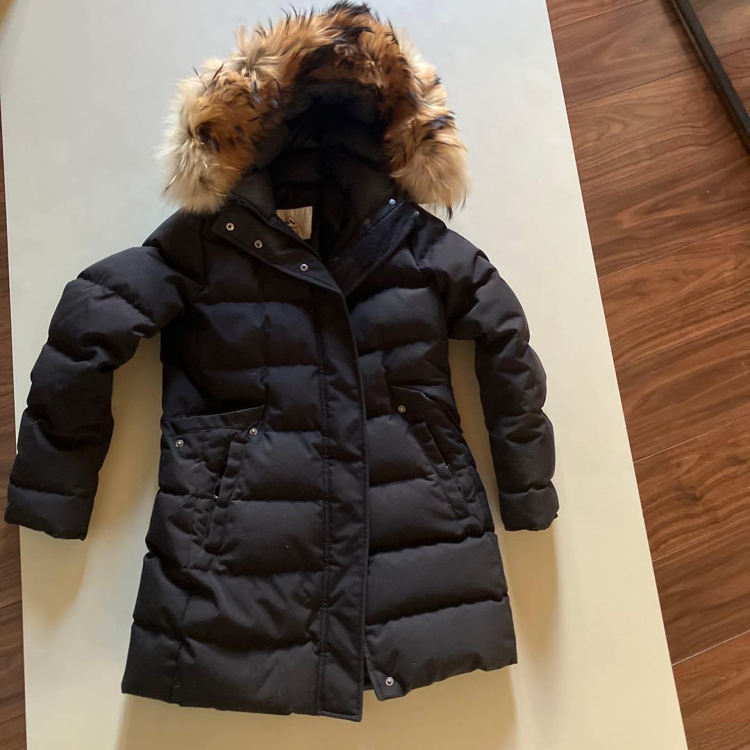 PYRENEXピレネックス グルノーブル MLサイズ　黒　ミドル丈ダウン