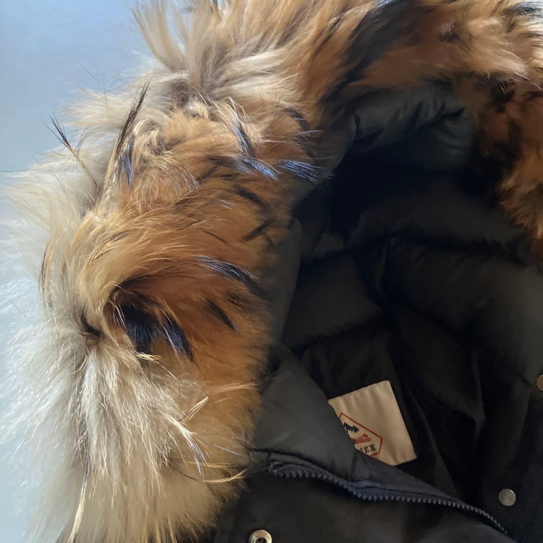 PYRENEXピレネックス グルノーブル MLサイズ　黒　ミドル丈ダウン