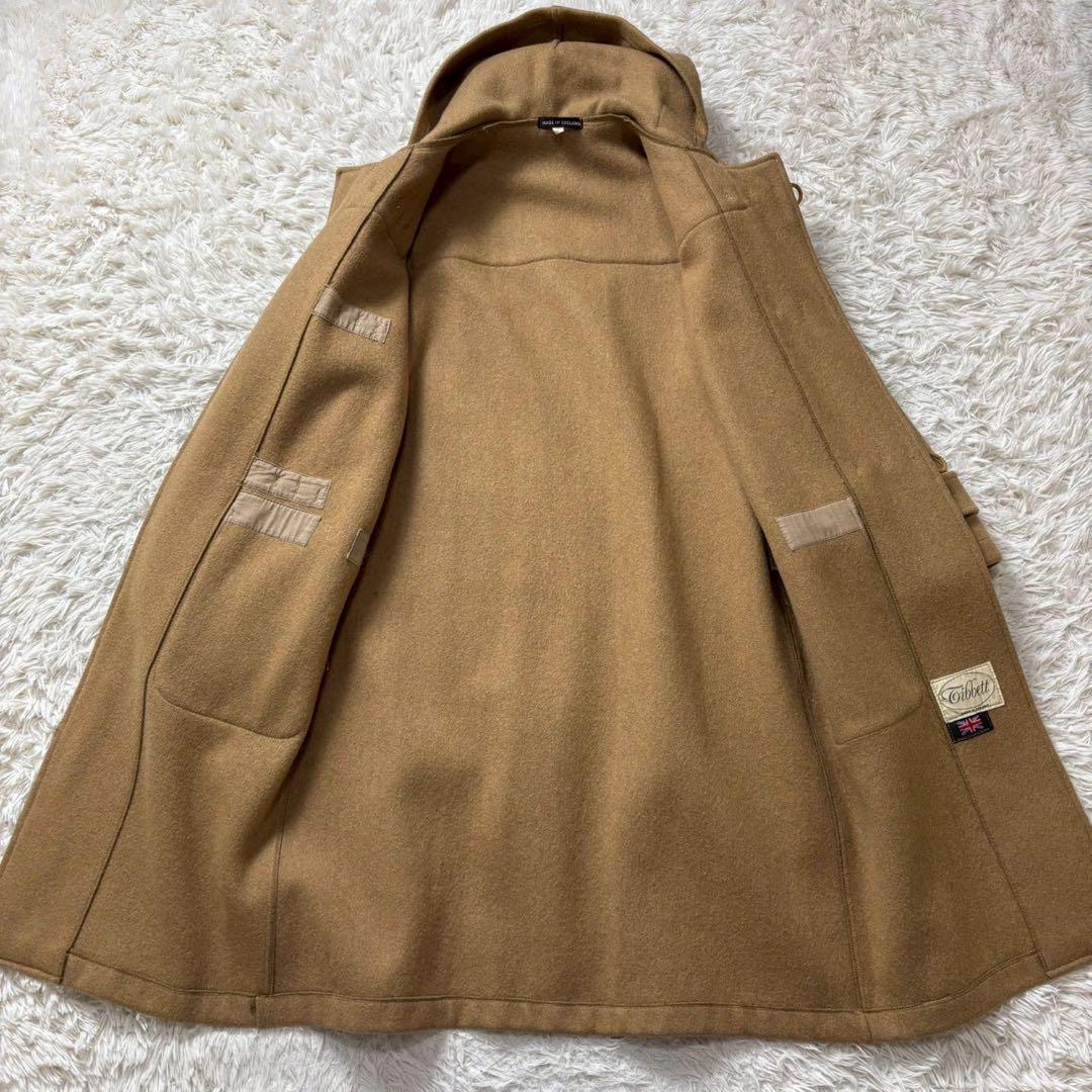 【美品】モンゴメトリー　チベット ダッフルコート ブラウン 英国製　L相当