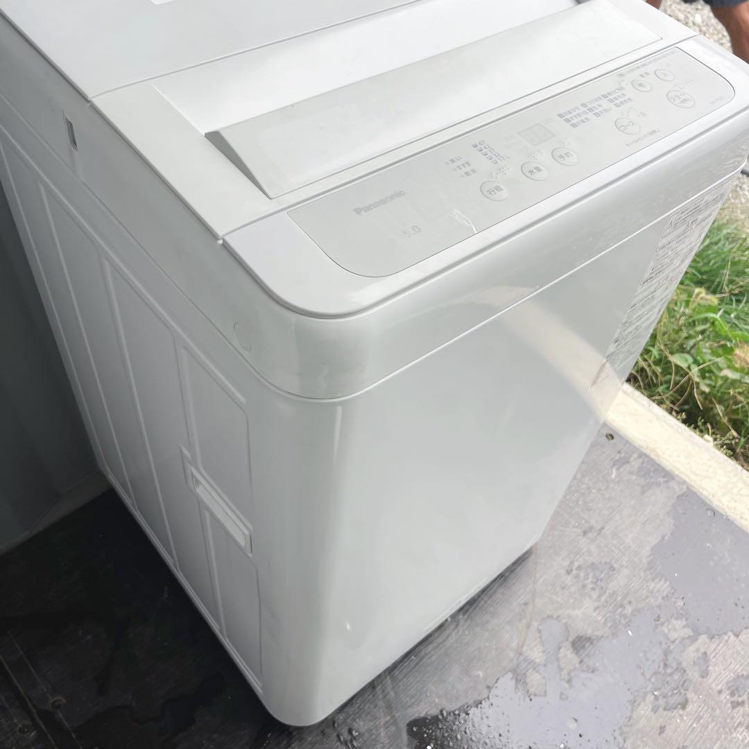 296取付無料！2024年製 パナソニック高性能おしゃれインテリア洗濯機！冷蔵庫