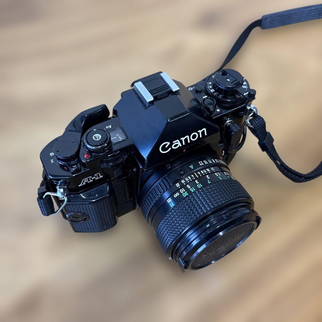 キャノン　A-1 フィルムカメラ レンズ付き