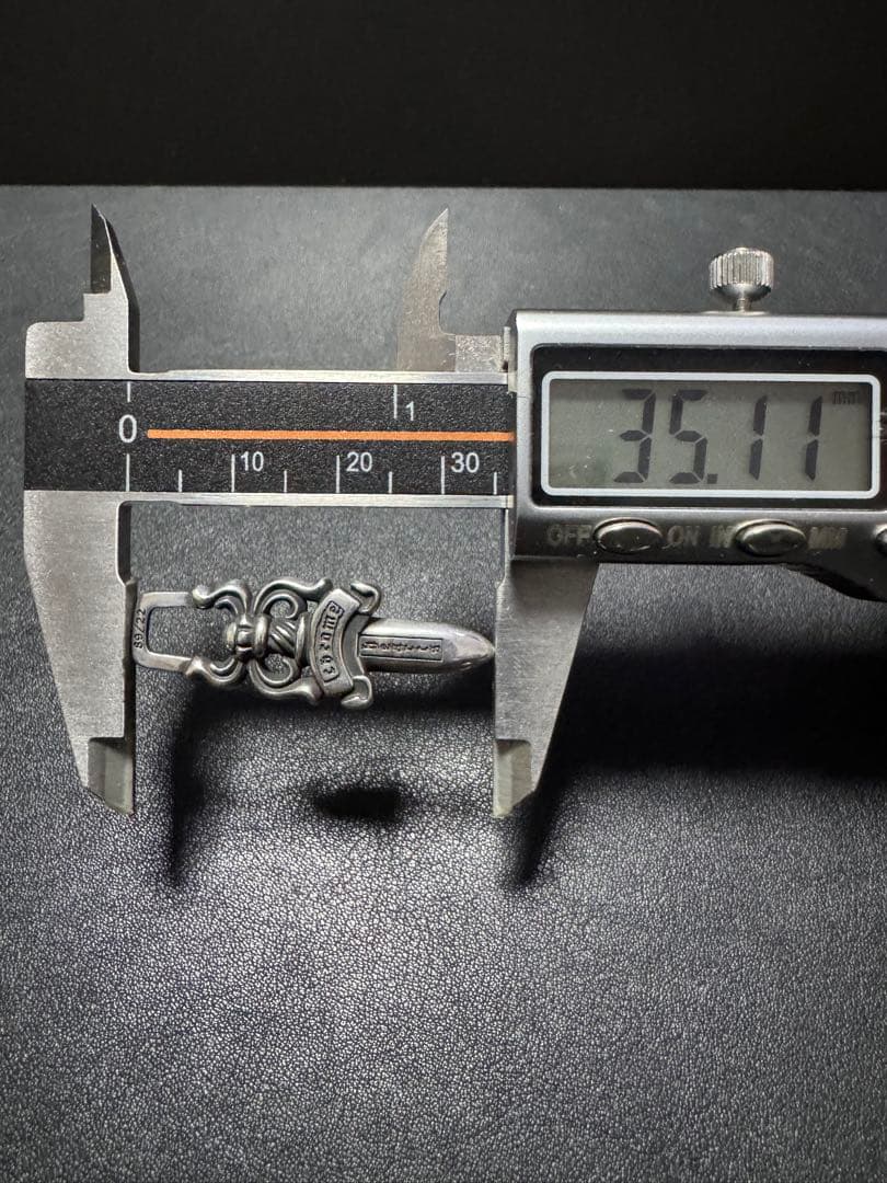 【確認用・新品未使用】クロムハーツ 5ダガー キーリング