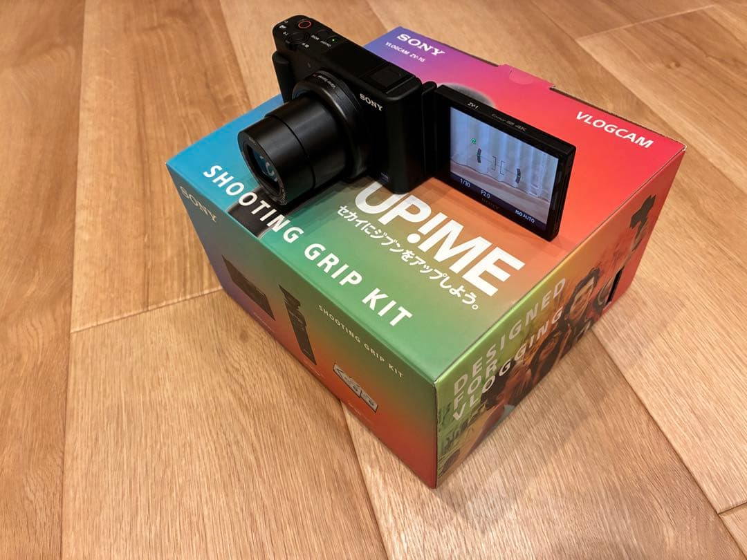 SONY VLOGCAM ZV-1G シューティンググリップキット