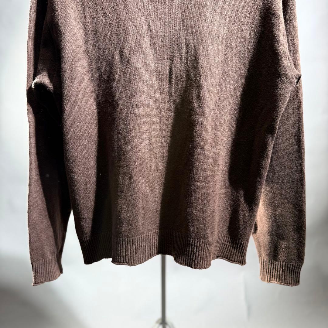 03AW NUMBER(N)INE ハート涙パッチベロア切替ニット size2