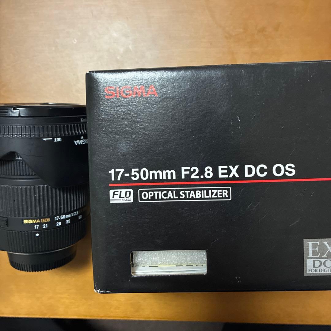 シグマ　カメラレンズ　SIGMA 17-50mm F2.8 EX DC OS