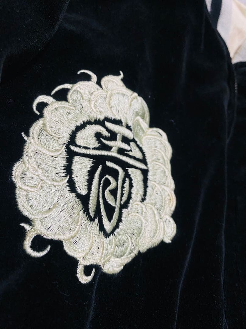 Back street crawler 2面使 限定龍 スカル スカジャン 別珍