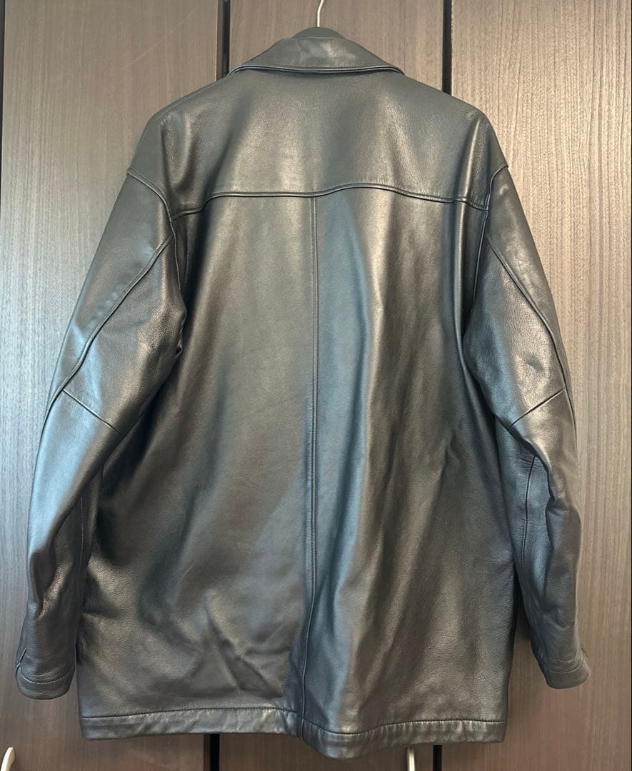 ジャケット・アウター SCHOTT LOOSE FIT LEATHER JACKET