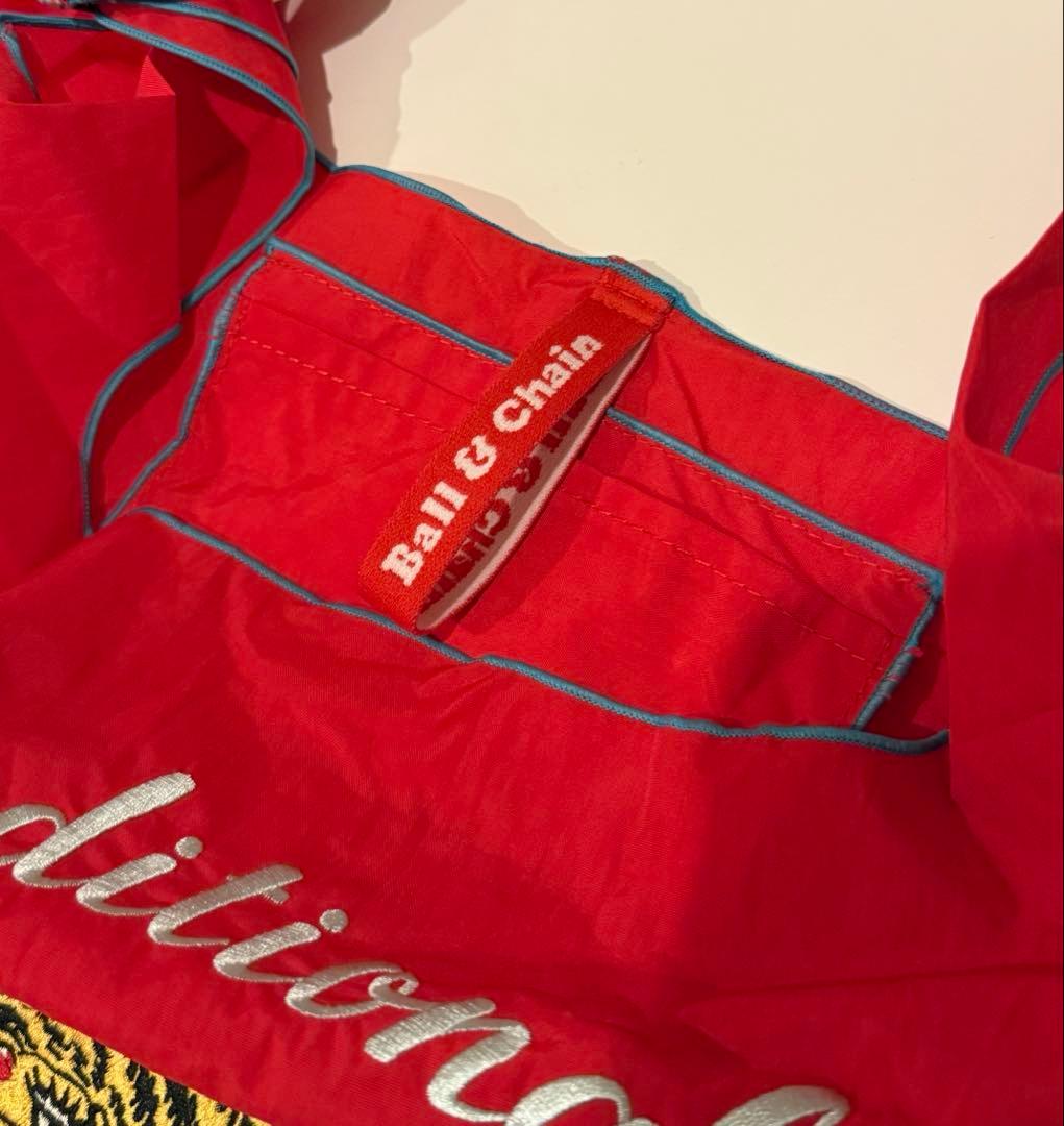 【廃盤☆新品未使用】ケイタマルヤマ Traditional 虎 エコバッグ 赤