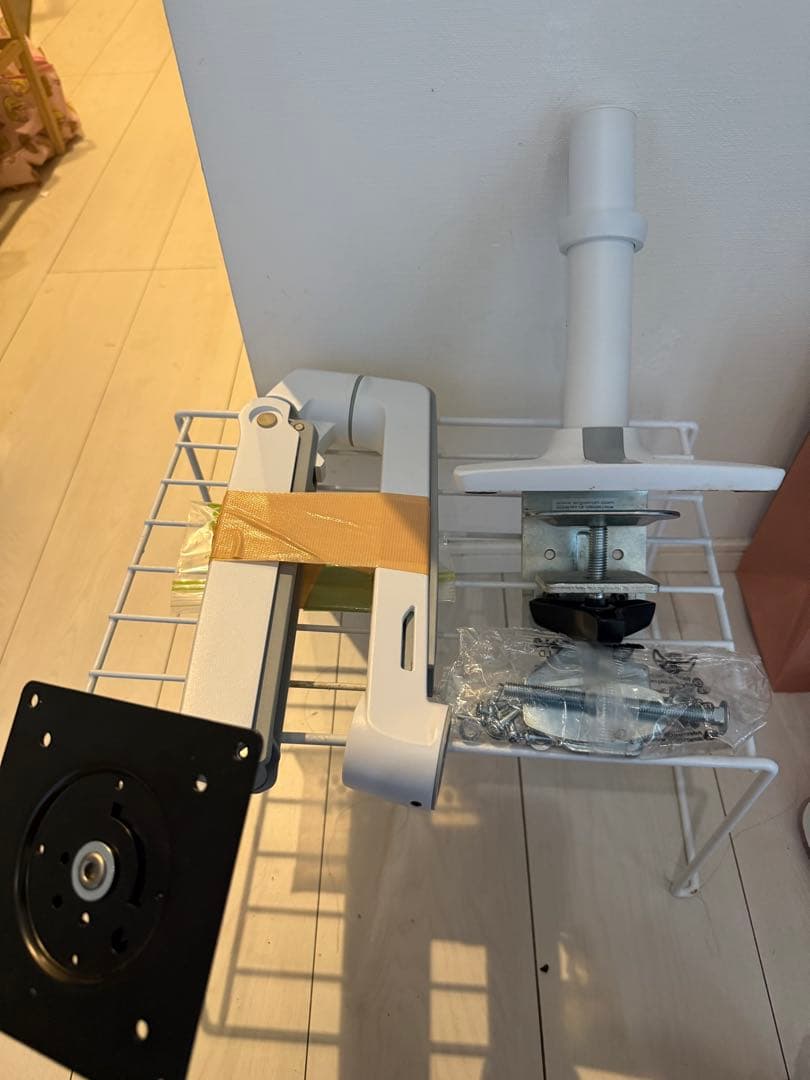 Ergotron LX ホワイト モニターアーム